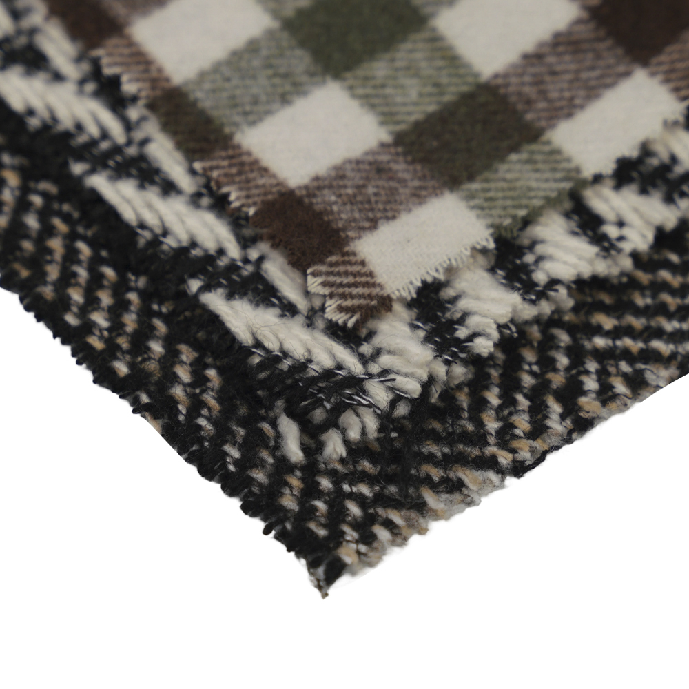 100% other, 720G/M, Classic Black And White, Tweed Yarn, ML-70230021-22090